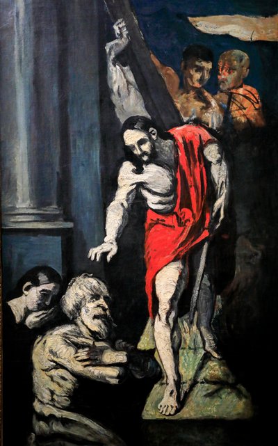 Kristus i Limbo av Paul Cézanne