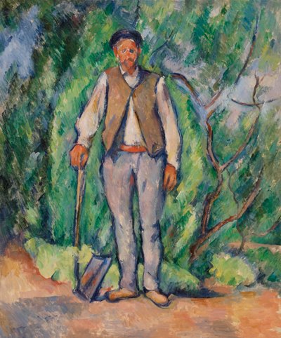 Gartner (olje på lerret) av Paul Cézanne