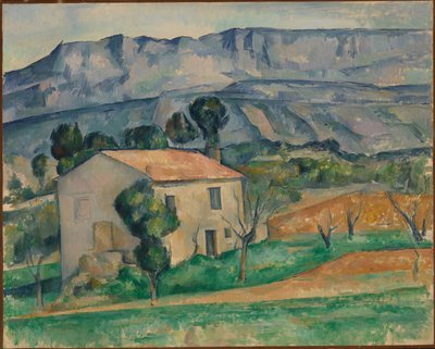 Hus i Provence av Paul Cézanne