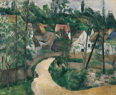 Den svingete veien av Paul Cézanne