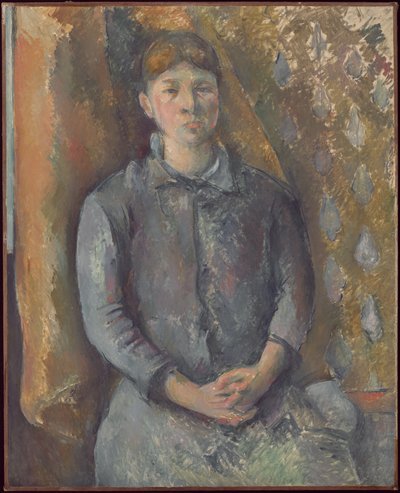 Madame Cezanne av Paul Cézanne