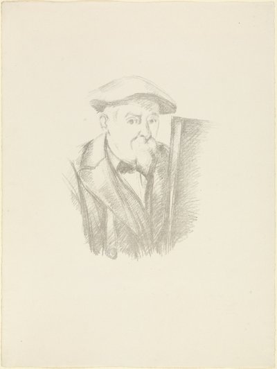 Selvportrett av Paul Cézanne