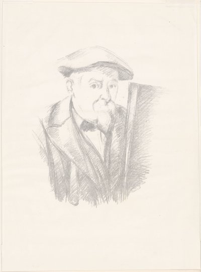 Selvportrett av Paul Cézanne