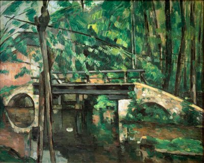 The Bridge at Maincy eller The Bridge at Mennecy, ca 1879 (olje på lerret) av Paul Cézanne