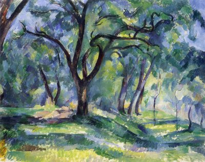 Skogen av Paul Cézanne