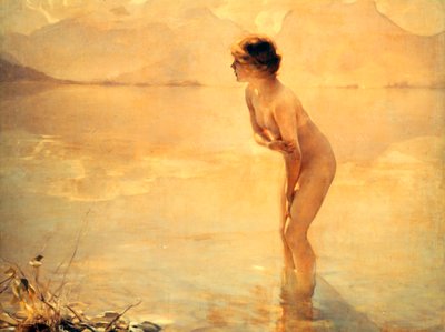 "September morgen", 1912 av Paul Chabas