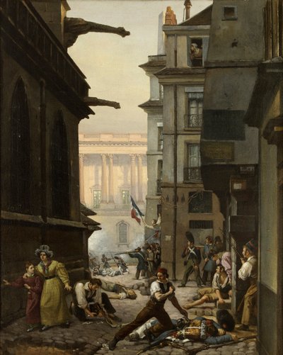 Om morgenen den 29. juli 1830, 1831. av Paul Claude Michel Carpentier