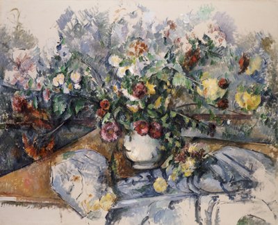En stor bukett blomster, ca. 1892-95 av Paul Cézanne