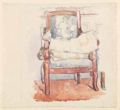 Lenestol, ca. 1885-90 ca av Paul Cézanne