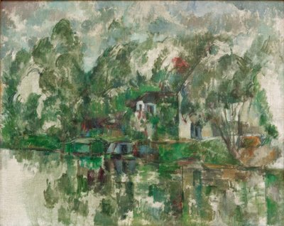 Ved vannkanten av Paul Cézanne