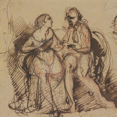 Ballbrudd. (ikke datert) av Paul Cézanne