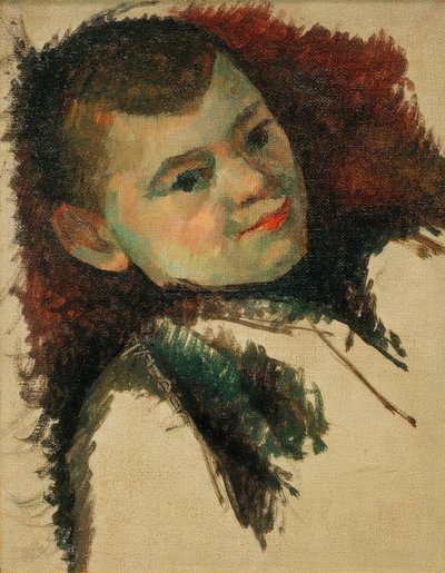 Portrett av Paul Cézanne jun. av Paul Cézanne