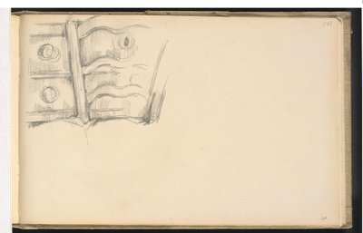 Stol og kommode av Paul Cézanne