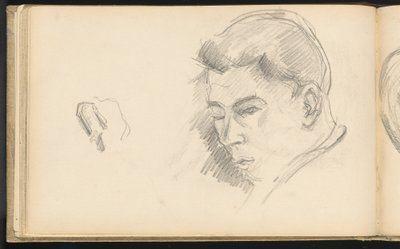 Hodet til en gutt av Paul Cézanne