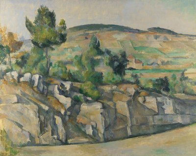 Åsside i Provence, ca. 1890 av Paul Cézanne