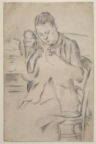 Hortense Fiquet av Paul Cézanne