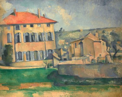 Hus i Aix av Paul Cézanne