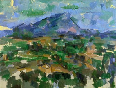 Sainte-Victoire-fjellet av Paul Cézanne
