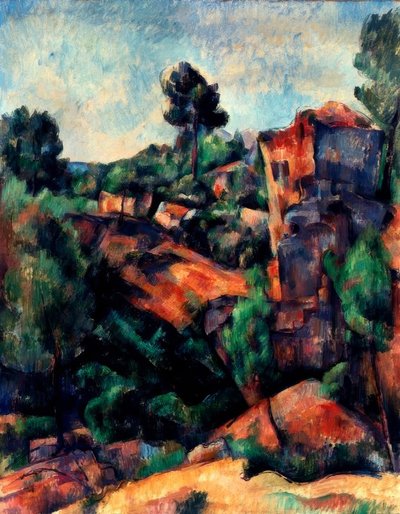 Bibémus sin karriere av Paul Cézanne