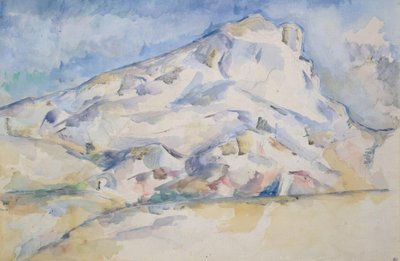 Sainte Victoire-fjellet av Paul Cézanne