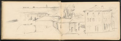 Landskap nær Aix-en-Provence av Paul Cézanne