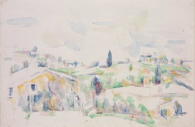 Landskap i Provence av Paul Cézanne