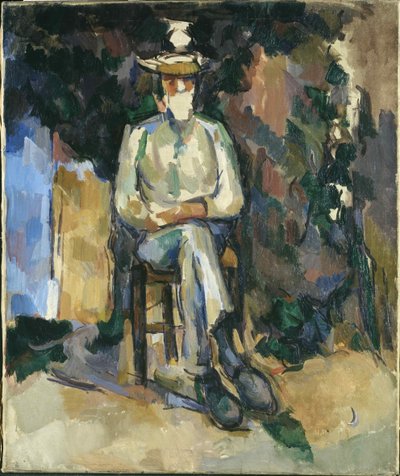 Gartneren Vallier, ca 1904-1906. av Paul Cézanne