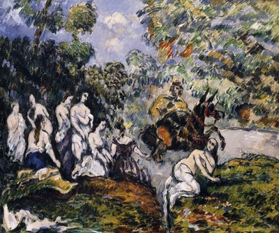 Legendarisk scene; Scene Legendaire, ca. 1878 av Paul Cézanne