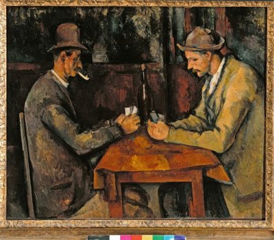 Kortspillere av Paul Cézanne