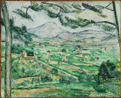Mont Sainte-Victoire av Paul Cézanne