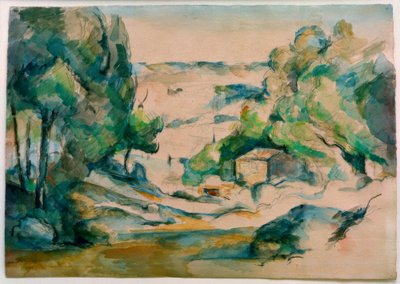 Landskap i Provence av Paul Cézanne