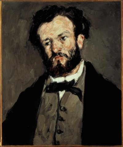 Portrett av Valabregue av Paul Cézanne