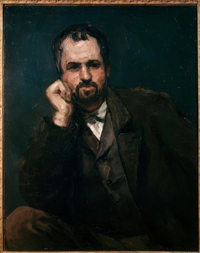 Portrett av en mann av Paul Cézanne