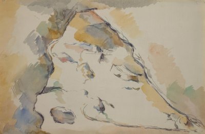 Rochers er Caverne av Paul Cézanne