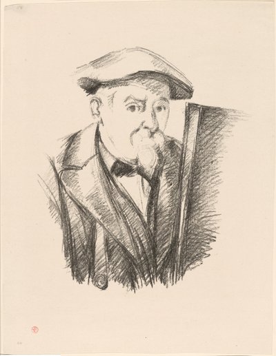 Selvportrett av Paul Cézanne