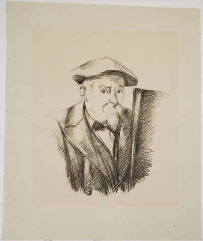 Selvportrett av Paul Cézanne
