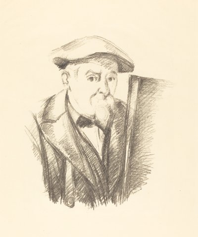Selvportrett, 1898. av Paul Cézanne