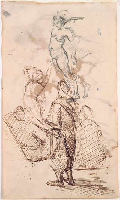 Studieark, 1871-1876. av Paul Cézanne