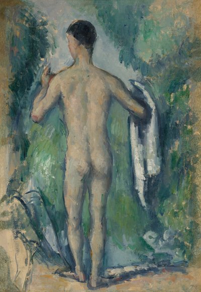 Stående bader, sett fra baksiden, 187982. av Paul Cézanne