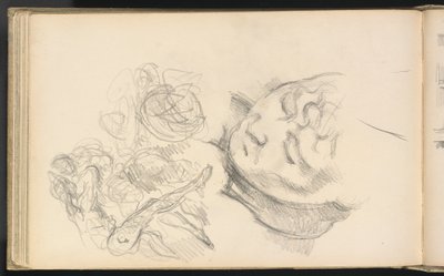 Studier inkludert Madame Cézanne av Paul Cézanne