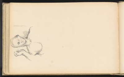 Studie av den romerske orator Germanicus, 18831886. av Paul Cézanne