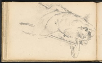 Studie av den allegoriske figuren Bellona i Rubens "The Apotheosis of Henri IV" av Paul Cézanne