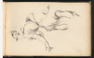 Studie av den allegoriske figuren Frankrike i Rubens