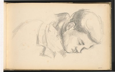 Kunstnerens sønn av Paul Cézanne