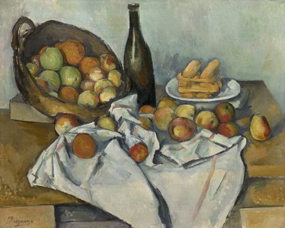 Eplekurven, ca. 1893 av Paul Cézanne