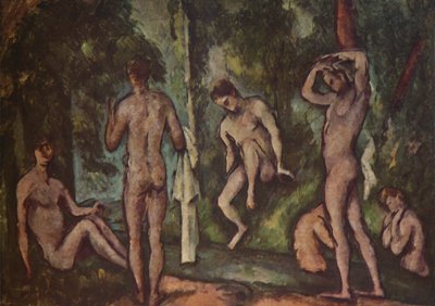 The Baders, 1894, 1937. av Paul Cézanne
