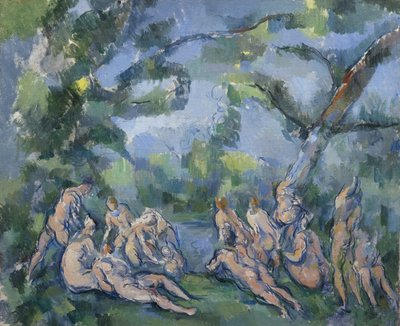 Baderne, 1899-1904 av Paul Cézanne
