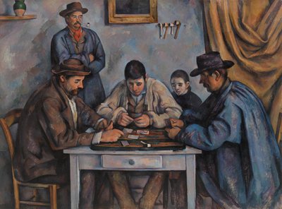 Kortspillerne av Paul Cézanne