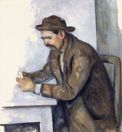 Kortspilleren, 1890-1892 av Paul Cézanne