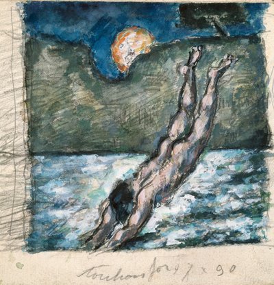 'Dykkeren', 1867-70 av Paul Cézanne